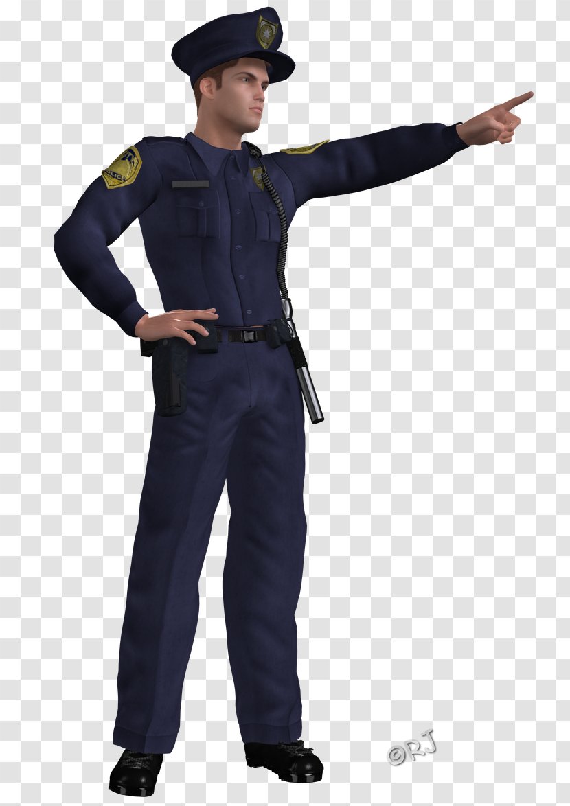 Police Officer Official Military Uniform Army - Policeman Transparent PNG