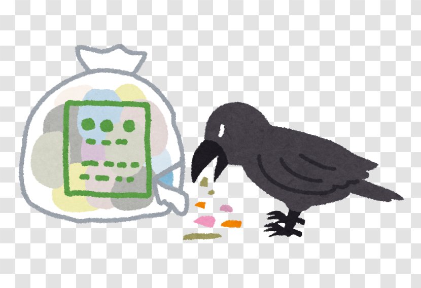 Waste Collection Crow 生ごみ Bin Bag Transparent PNG