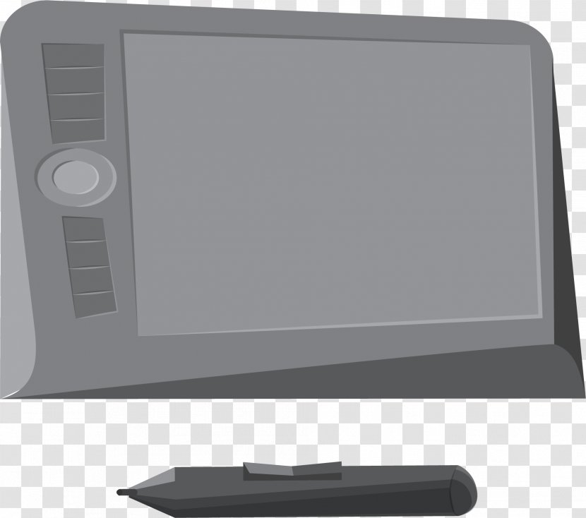 Output Device Multimedia Computer Hardware Monitor - Vector Tablet Transparent PNG