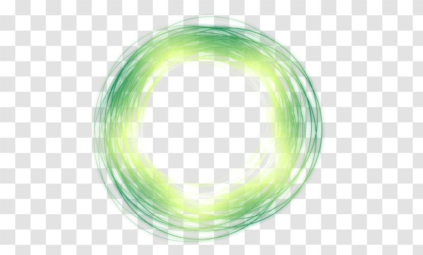 Circle Green Image Clip Art - Curve - Glow Transparent PNG