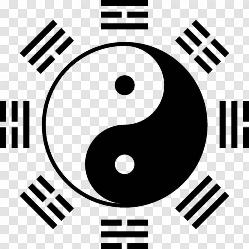 I Ching Yin And Yang Drawing Symbol Transparent PNG