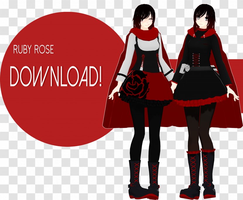 Download MikuMikuDance Model DeviantArt - Tree - Ruby Transparent PNG