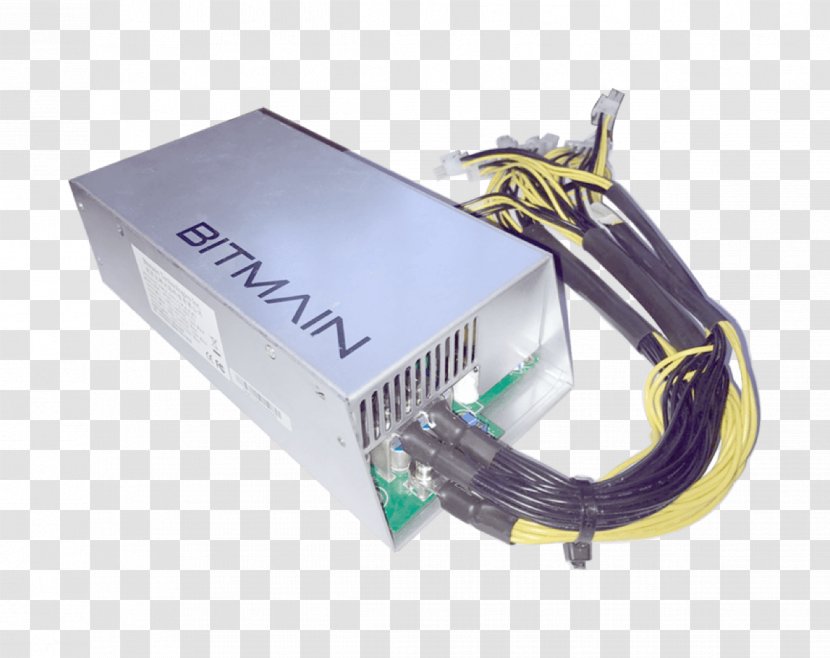 Power Supply Unit Bitmain Converters Application-specific Integrated Circuit Cord - Switchedmode - Bitcoin Transparent PNG