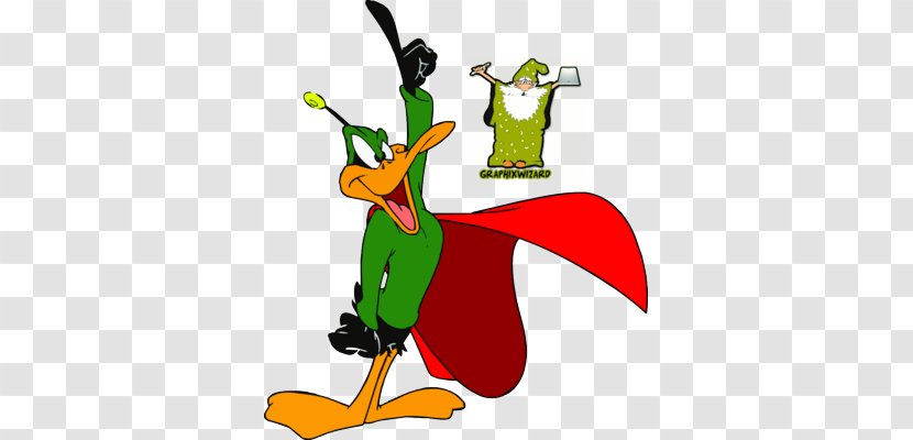 Daffy Duck Dodgers Donald Marvin The Martian Huey, Dewey And Louie - Bird - Cartoon Network Transparent PNG