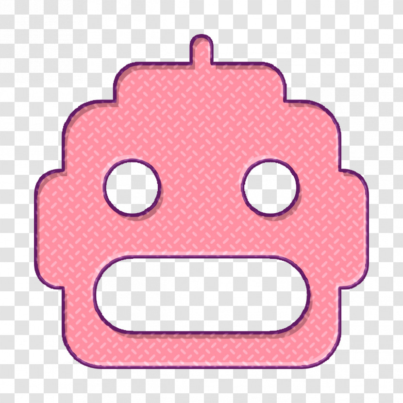 Robot Icon Smiley And People Icon Transparent PNG