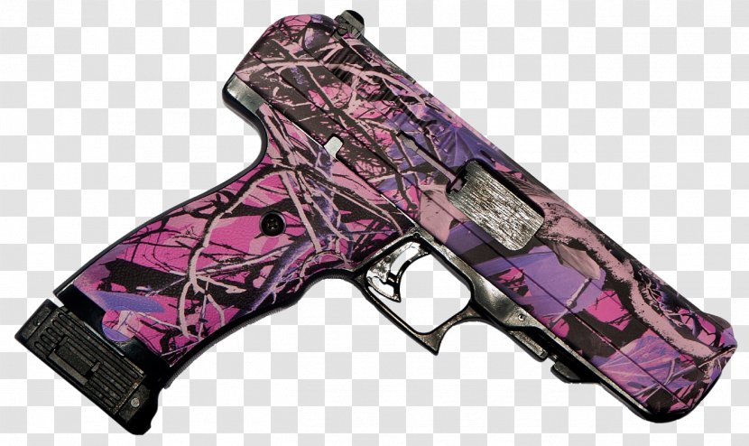 Hi-Point Firearms .45 ACP Automatic Colt Pistol C-9 Model JCP - Purple - Pink Camo Transparent PNG