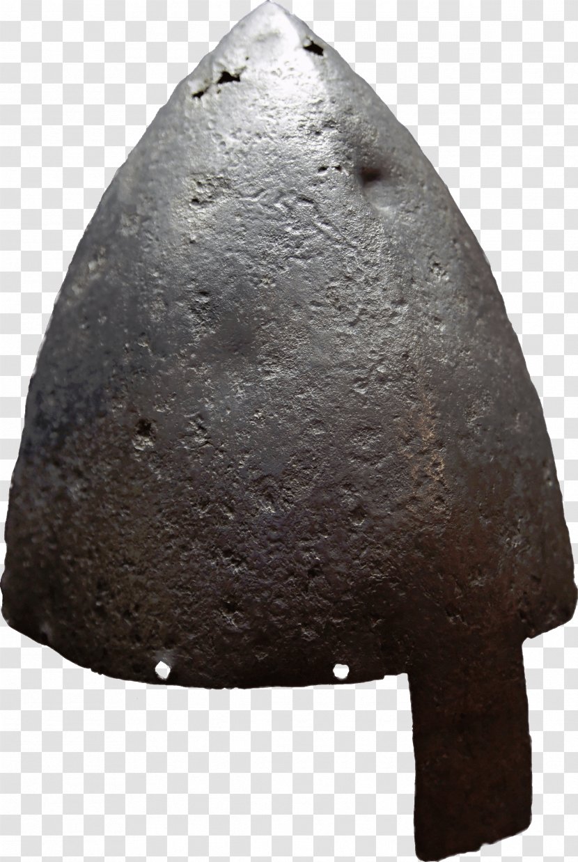 11th Century Nasal Helmet Combat Great Helm - Rock Transparent PNG