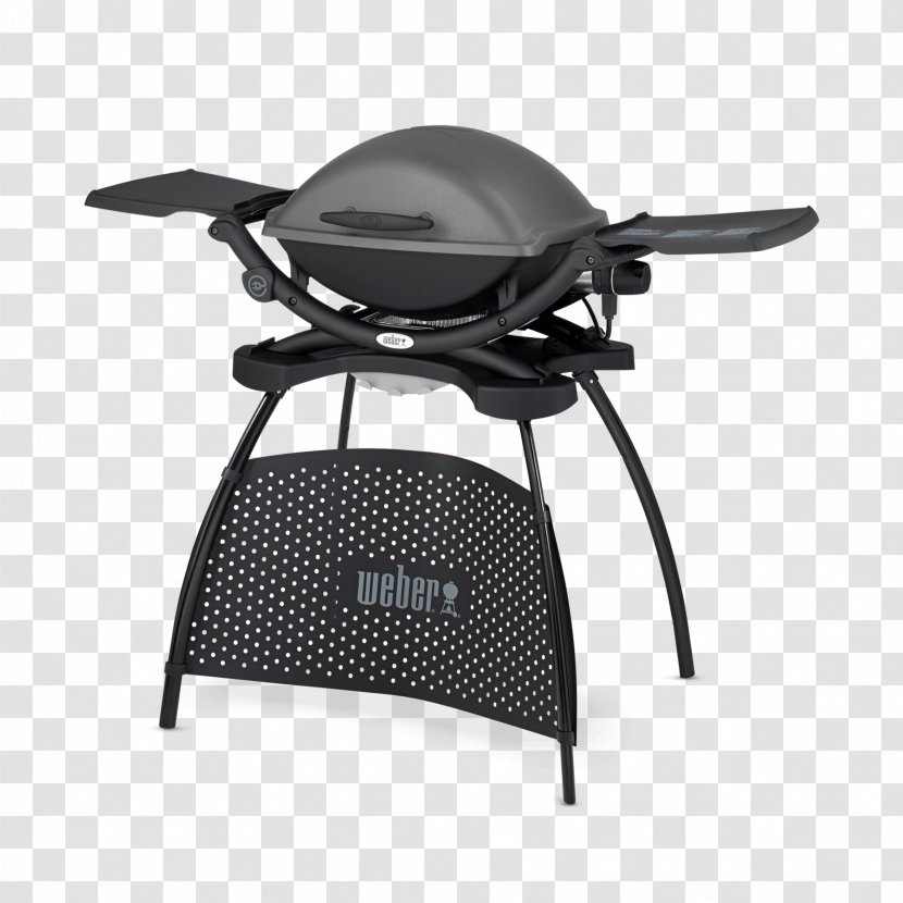 Barbecue Weber-Stephen Products Weber Q Electric 2400 1400 Dark Grey Gasgrill Transparent PNG