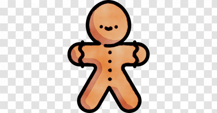 Cartoon Gingerbread Transparent PNG