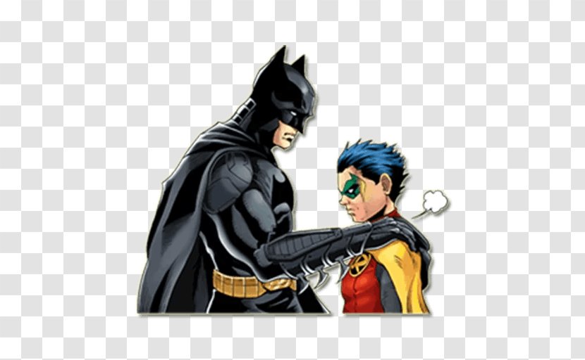 Batman Catwoman Alfred Pennyworth Robin Superhero - Sticker Transparent PNG