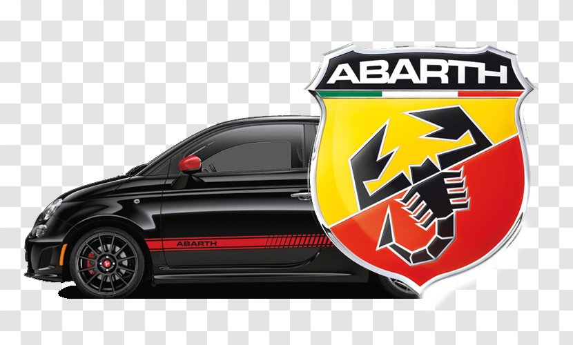 Abarth Fiat 500 Automobiles Chrysler - Vehicle Registration Plate Transparent PNG