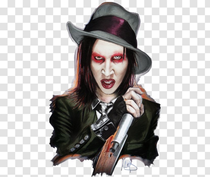 Vampire Mad Hatter Headgear Supervillain - Fictional Character - Marilyn Manson Transparent PNG