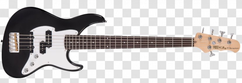 Fender Jazz Bass V Squier Affinity Guitar - Cartoon - Double Transparent PNG
