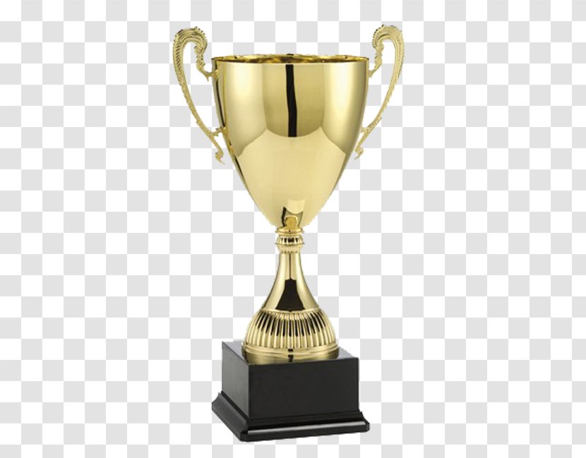 Trophy Medal Cup Competition School - Brass Transparent PNG