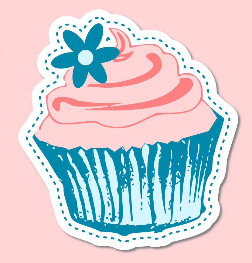 Cupcake Birthday Cake Bakery Bake Sale Muffin - Fundraising Transparent PNG