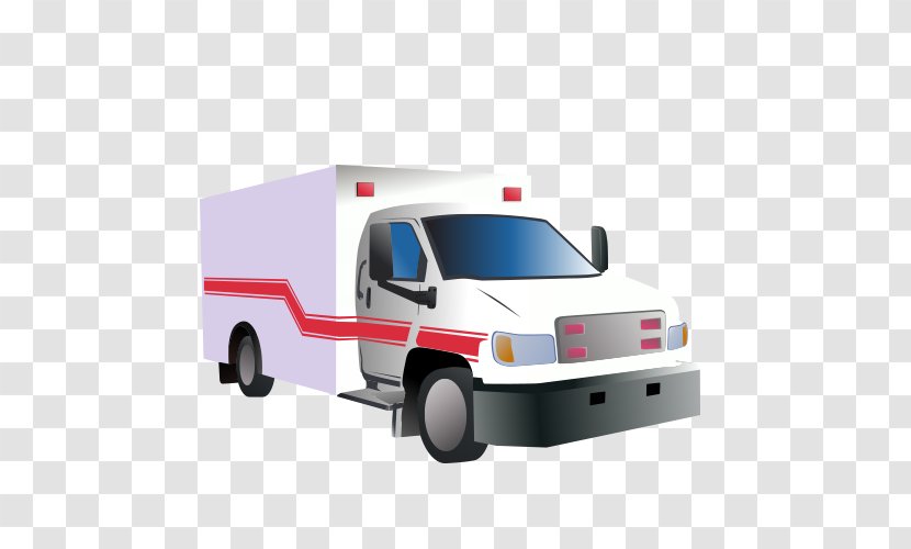 Hospital Ambulance First Aid - Transport - Vector Transparent PNG