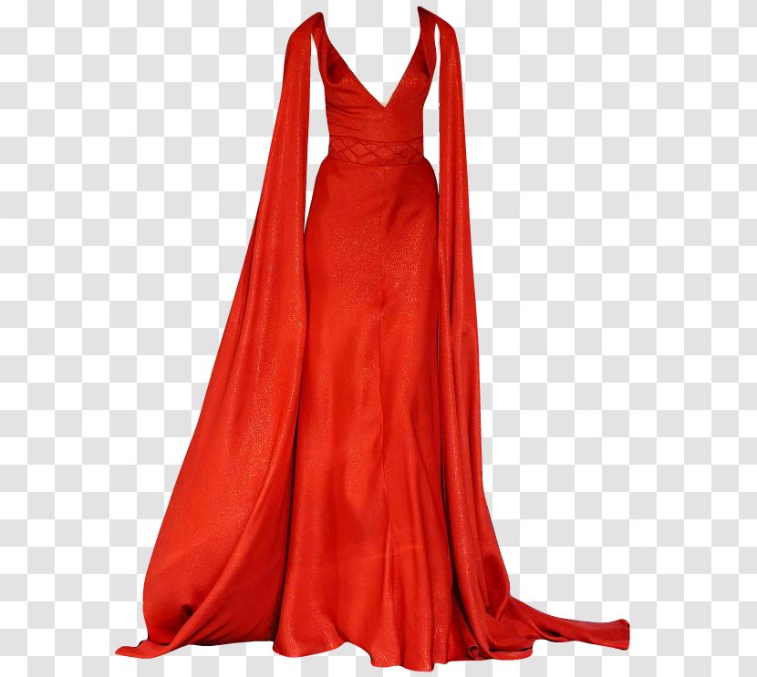 Gown Cocktail Dress Satin - Costume Transparent PNG