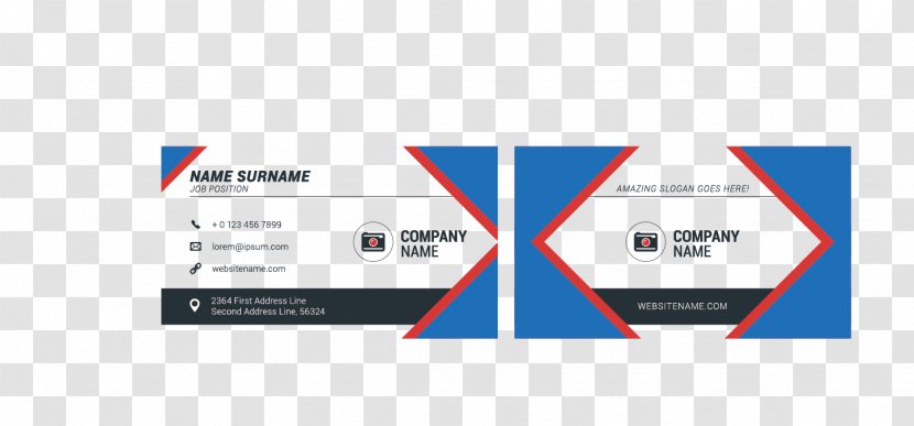 Business Card Logo Visiting - Text - Cards Transparent PNG