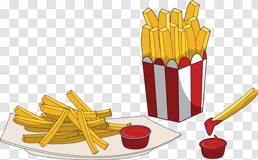 French Fries Junk Food Vecteur - Gastronomy - Tasty Transparent PNG