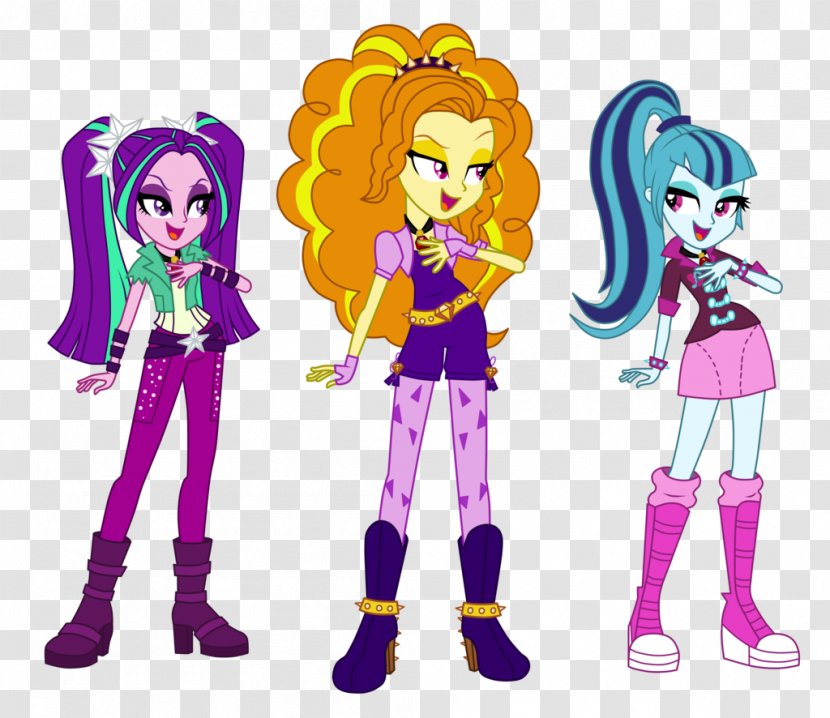 Pinkie Pie The Dazzlings My Little Pony: Equestria Girls Television - Art - Catfish Billy Transparent PNG