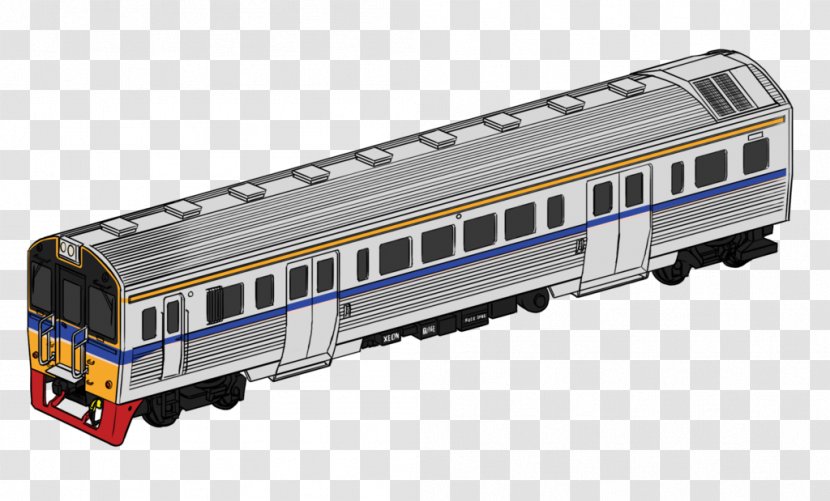 Passenger Car Train Railcar Railroad Rail Transport - Rapid Transit Transparent PNG