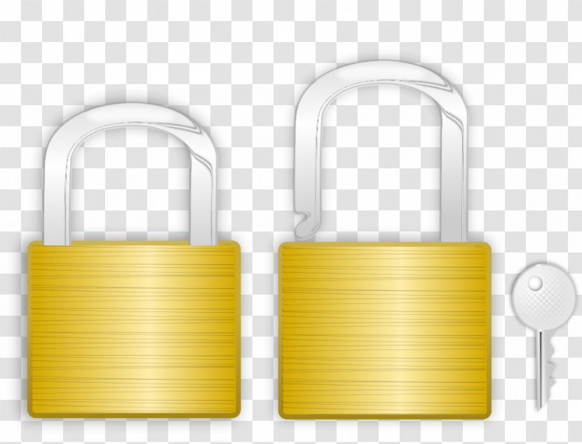 Lock Key Clip Art - Padlock Transparent PNG