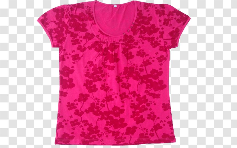 T-shirt Pink Tirunelveli Dress Woman - Heart Transparent PNG