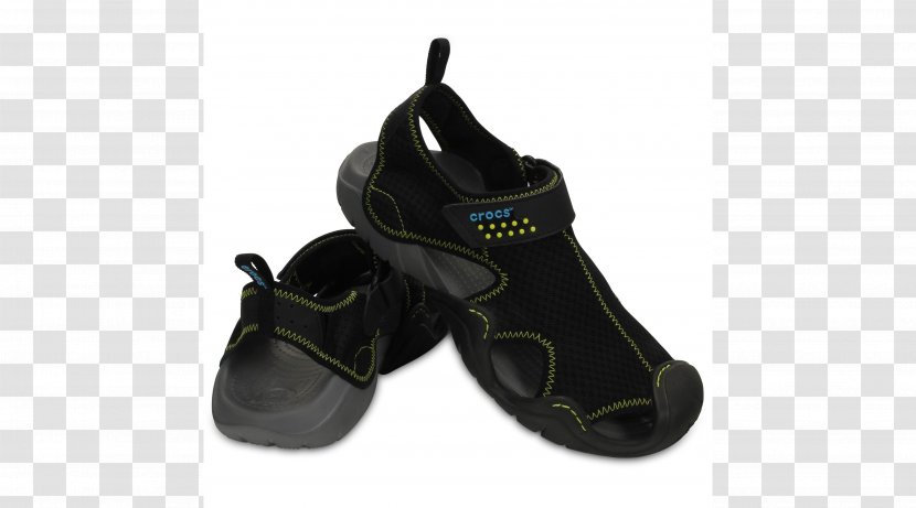 Crocs Sandal Water Shoe Clog Mail Order - Personal Protective Equipment - Black Charcoal Transparent PNG