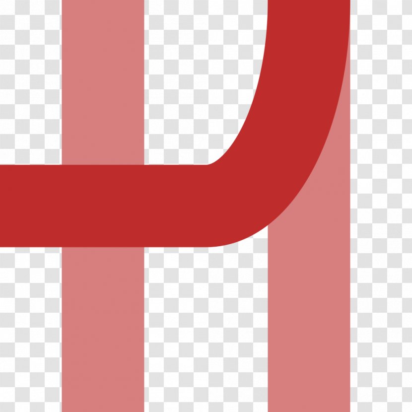 Logo Brand Angle - Maroon - Thumbtack Transparent PNG