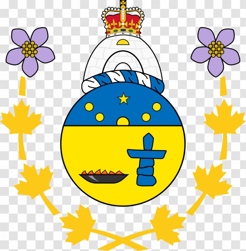 Coat Of Arms Nunavut Northwest Territories Flag - Wikimedia Foundation Transparent PNG