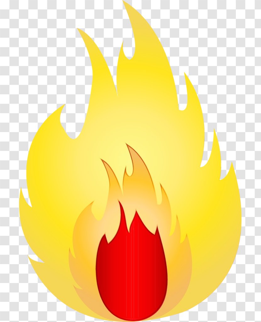 Orange - Flame - Smile Fire Transparent PNG