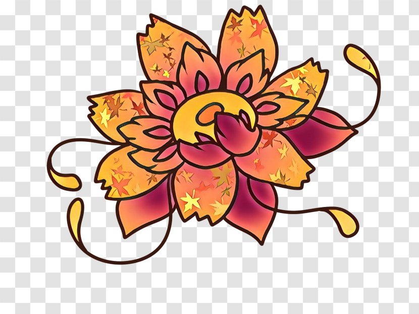 Clip Art Flower Yellow Petal Plant - Cartoon - Wildflower Cut Flowers Transparent PNG