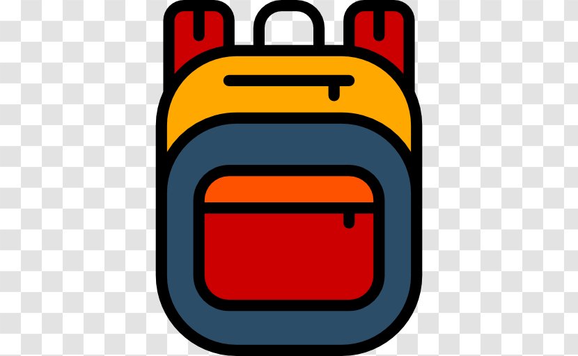 Baggage Backpack Icon - School Transparent PNG