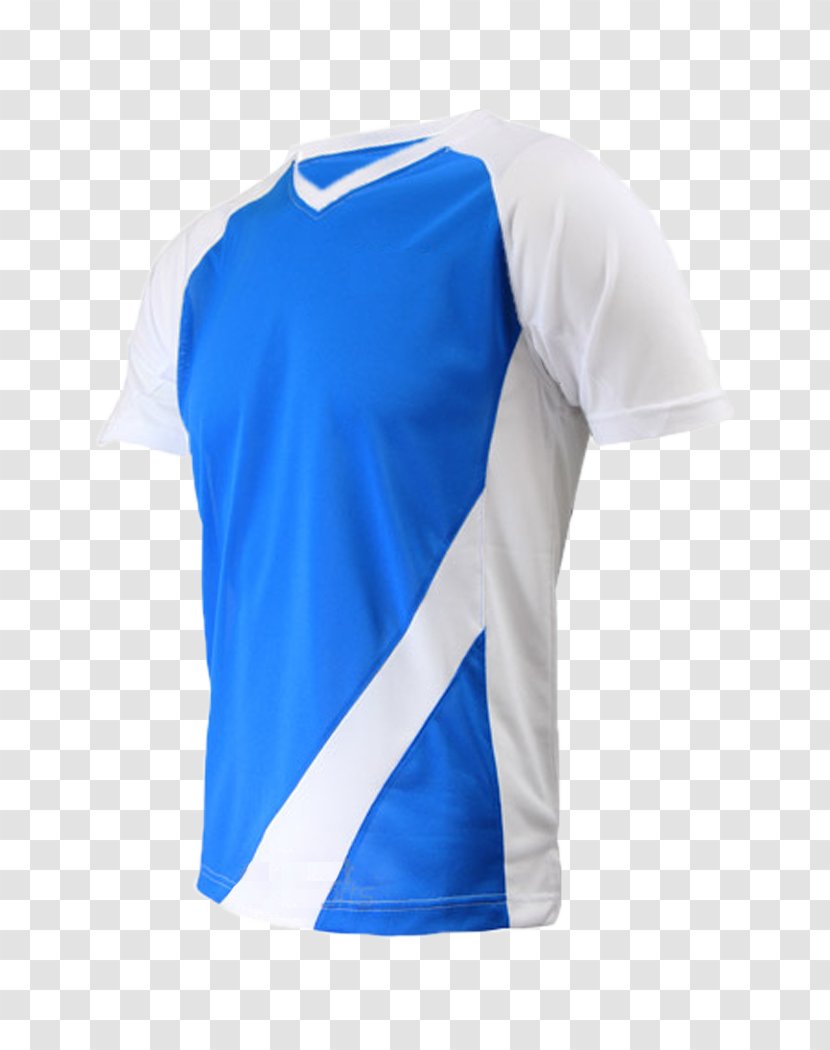 T-shirt Sleeve Uniform - Electric Blue Transparent PNG