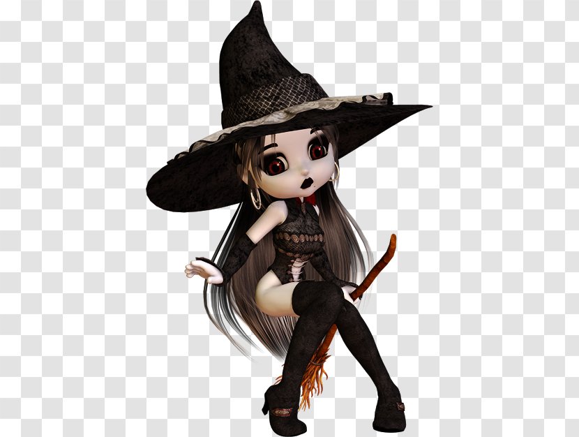 Halloween Witch Great Pumpkin Jack-o'-lantern Clip Art - Figurine - BRUJA Transparent PNG