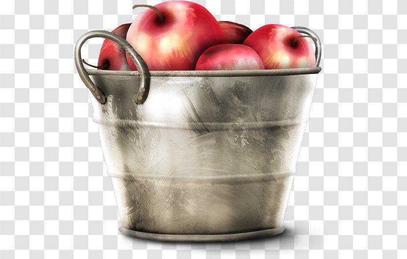 Apple Bucket Fruit Clip Art - Computer - Picture Frames Transparent PNG