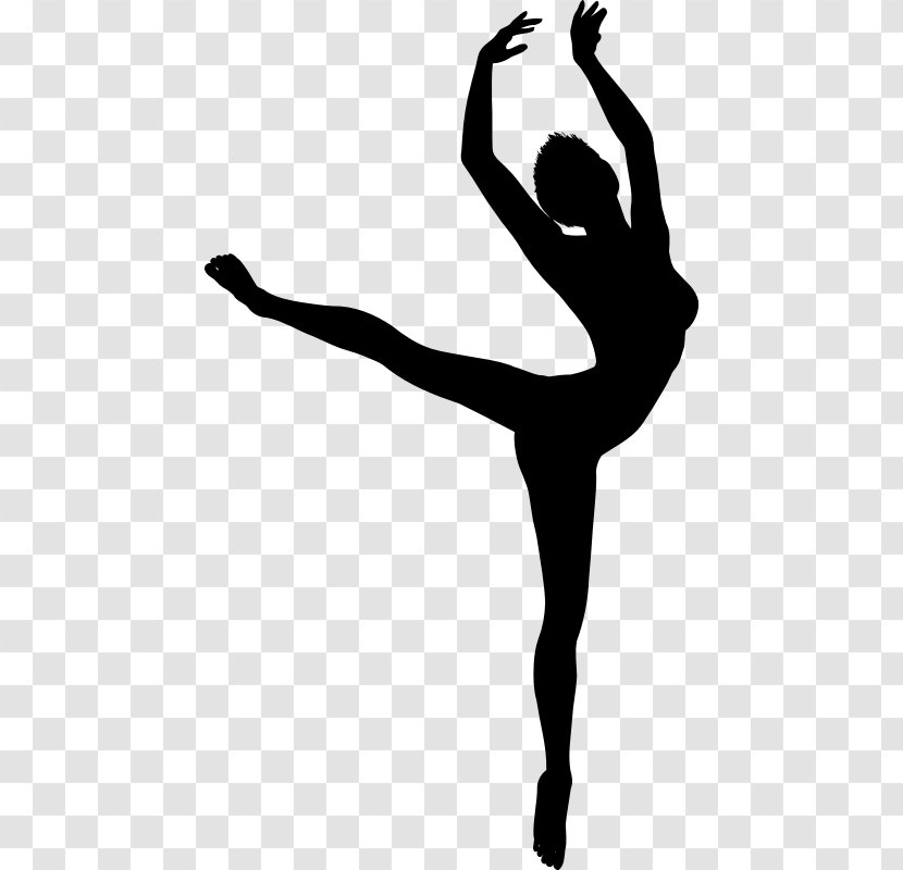 Ballet Dancer Silhouette Clip Art - Finger Transparent PNG