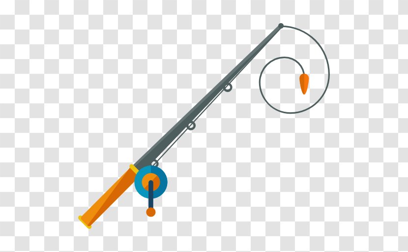 Fishing Rod Angling Icon - Area - A Transparent PNG