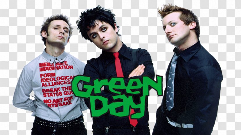 Green Day: Rock Band Punk Musical Ensemble - Watercolor Transparent PNG