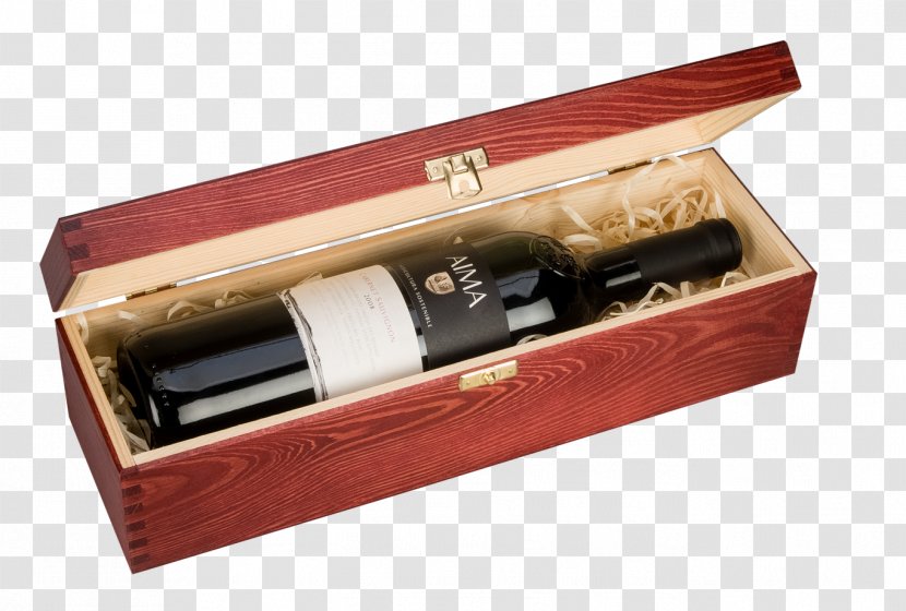 Box Wine Paper Bottle Wood - Lid Transparent PNG