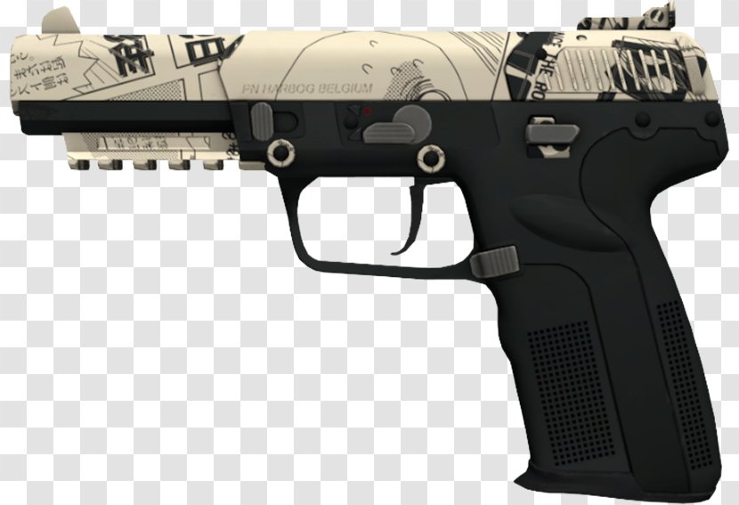 Counter-Strike: Global Offensive Counter-Strike 1.6 Trigger Weapon FN Five-seven - Firearm Transparent PNG
