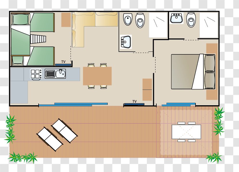 Chalet Comfort Accommodation Holiday Village - Cartoon - Laguna Transparent PNG