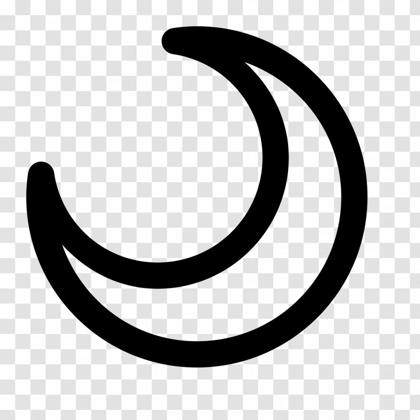 Crescent Symbol Drawing Clip Art - Text - Half Moon Transparent PNG
