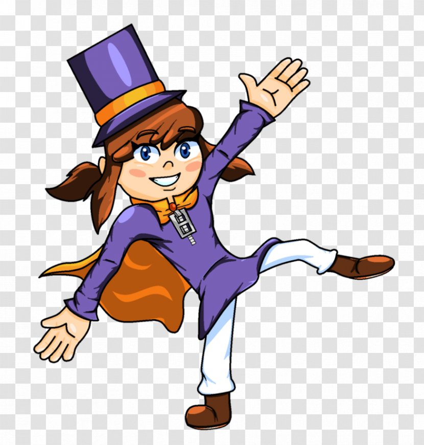 A Hat In Time Headgear Clip Art Game - Jumpic - Conductor Transparent PNG