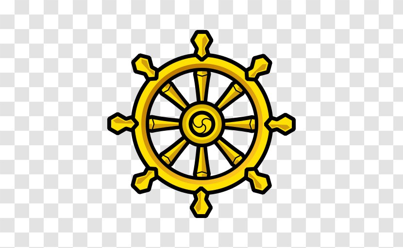 Ship's Wheel Steering - Helmsman - Of Dharma Transparent PNG