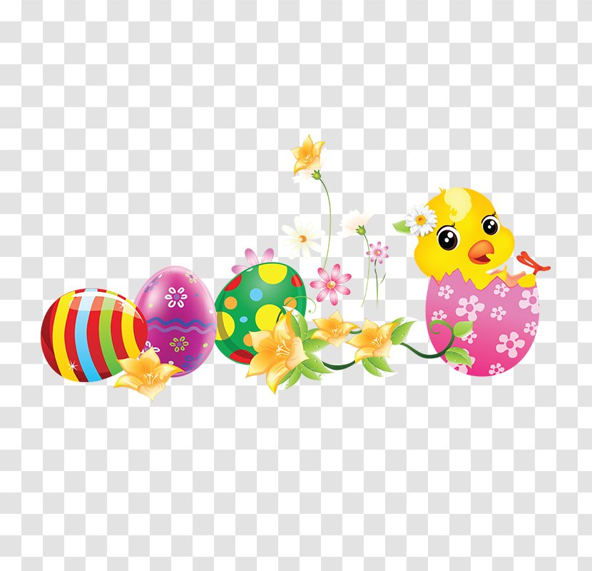 Easter Bunny Egg Hunt Moveable Feast - Colorful Egg's Transparent PNG