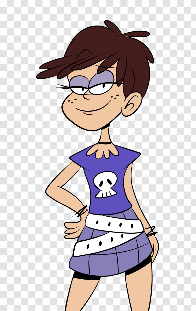 Luna Loud YouTube Leni Animation Nickelodeon - Cartoon - Lovely Chicks Transparent PNG