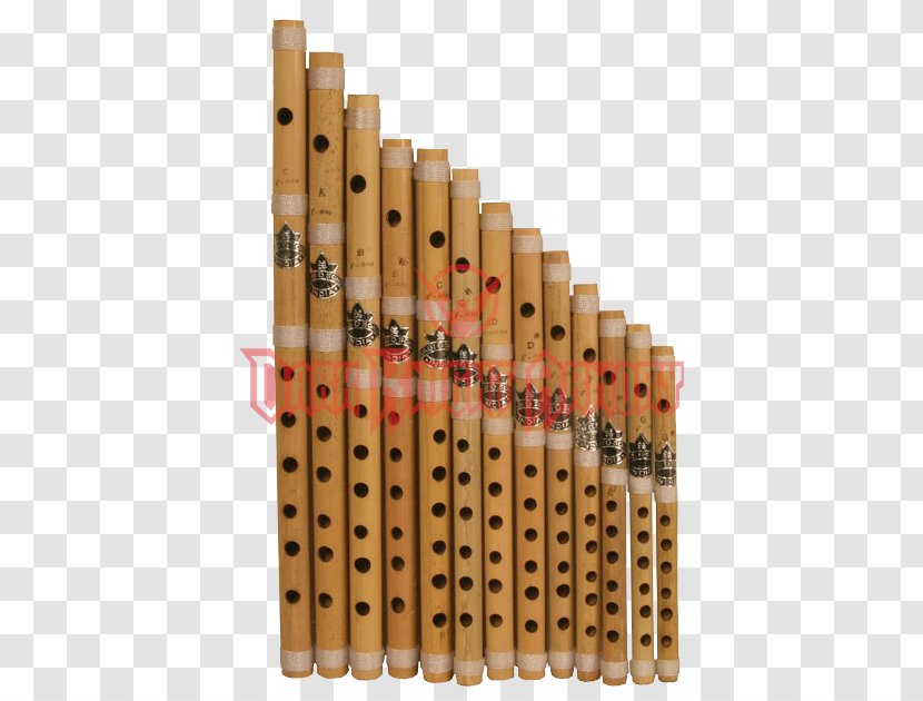 Bamboo Musical Instruments Flute Bansuri Pipe - Cartoon Transparent PNG