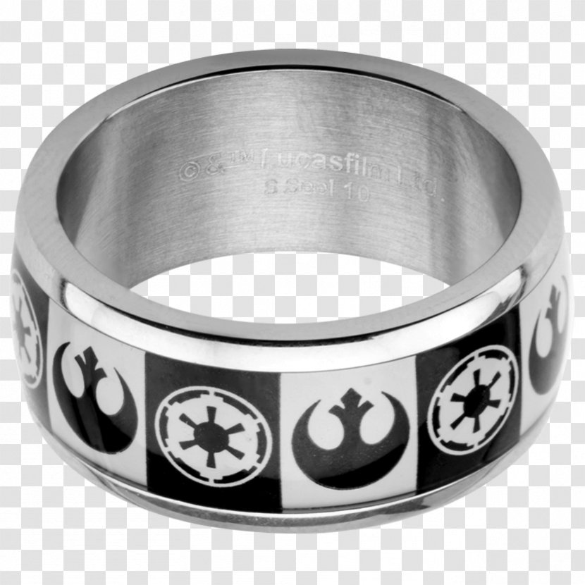 Pre-engagement Ring Stormtrooper Jewellery Rebel Alliance - Silver Transparent PNG