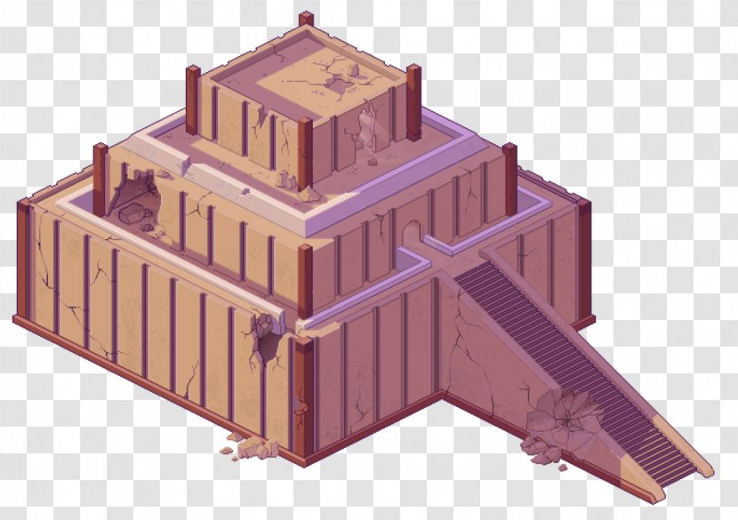 Ziggurat Of Ur The Esagila Architecture Mesopotamia - Temple Transparent PNG